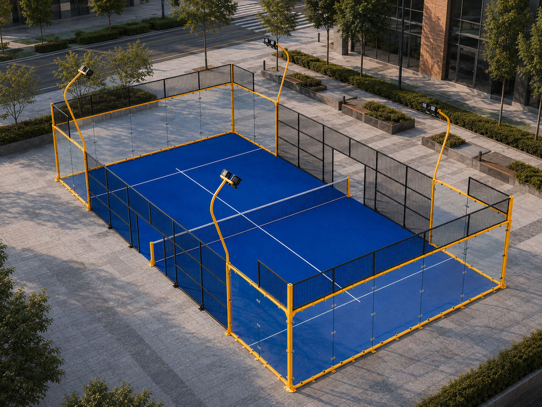 WOLP-P Panoramic Padel Court by WolPadel