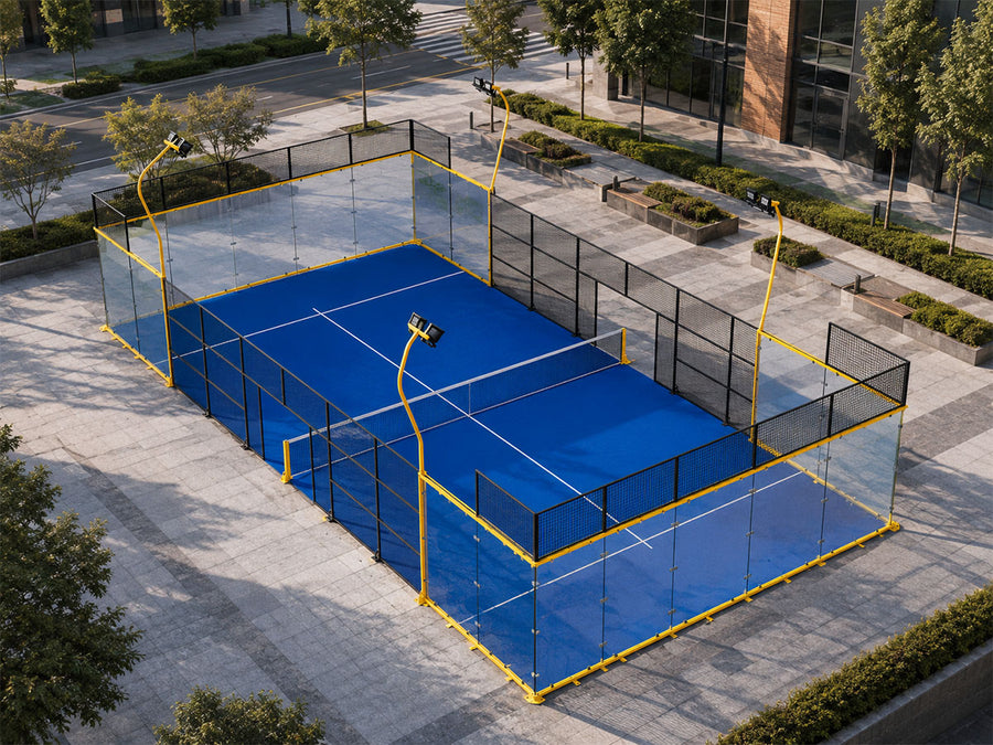 WOLP-FP Full Panoramic Padel Court (360 Vision)